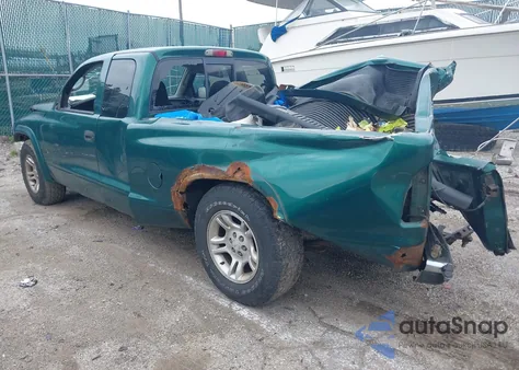 2004 Dodge Dakota Slt from USA, damaged, VIN 1D7GL42K04S612274